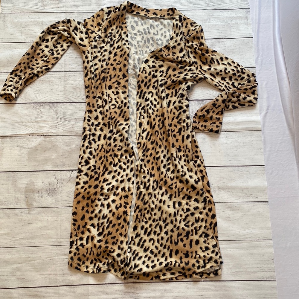 Leopard cardigan